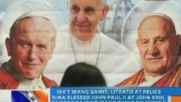 NTG: Gamit, litrato at relics nina John Paul II at John XXIII, tampok sa iba't ibang panig ng mundo