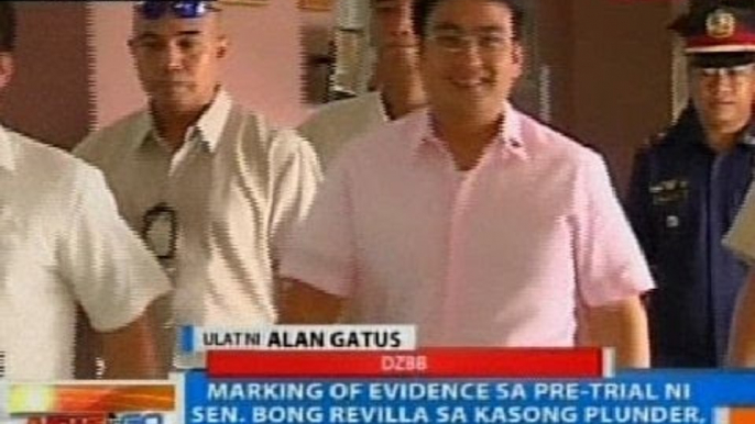 NTG: Marking of evidence sa pre-trial ni Revilla sa kasong plunder, 'di natapos