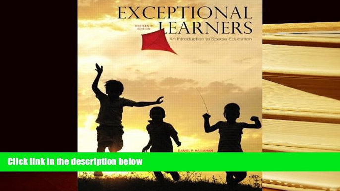 Download [PDF]  Exceptional Learners: An Introduction to Special Education, Enhanced Pearson eText