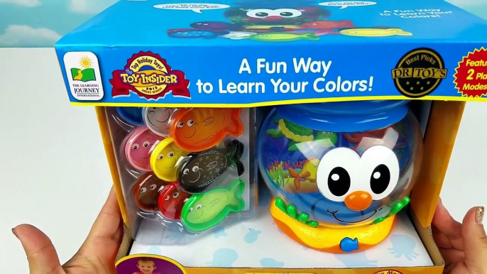 Kids Learn Learning Teach Colors Sea Animals Color Fun Fish Bowl Toddler Babies Toys Child