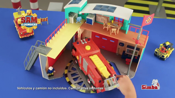 Sam El Bomero Fireman Sam Strażak Sam Estación de Bombero vs Pontypandy Firestation TV Spot 2016