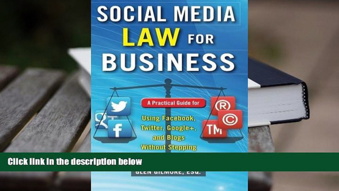 BEST PDF  Social Media Law for Business: A Practical Guide for Using Facebook, Twitter, Google +,