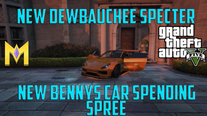 GTA 5 Online DLC - NEW "DEWBAUCHEE SPECTER" SPENDING SPREE & CUSTOMIZATION! (GTA 5 NEW DLC CARS)