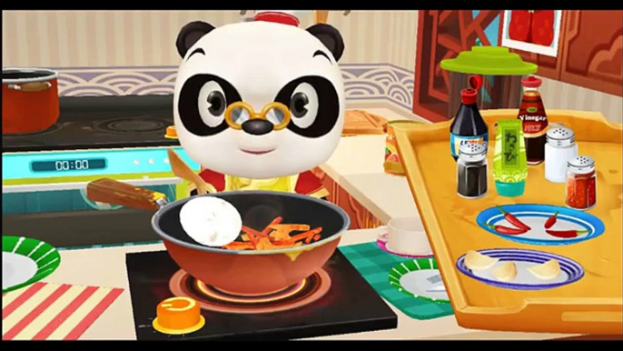 Baby Panda Care Game | Dr. Pandas Restaurant: Asia | Top Apps For Kids | Babybus Kids Gam