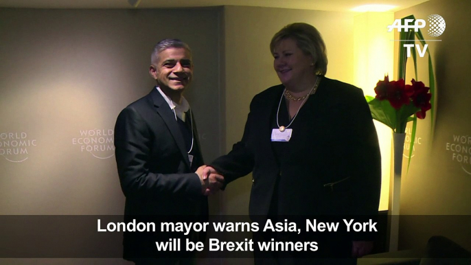 London mayor warns Asia, NY will be Brexit winners