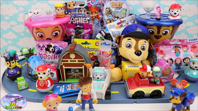 Paw Patrol Huge Surprise Stacking Cups Chase Skye Episode Show Surprise Egg and Toy Collector SETC