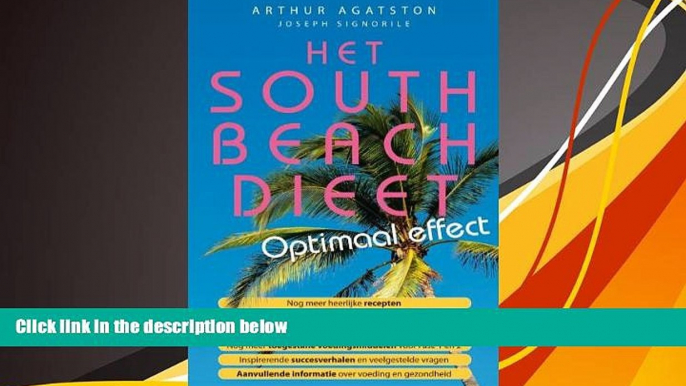 Audiobook  South Beach Dieet - Optimaal effect Arthur Agatston For Kindle