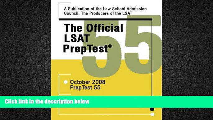 Read Book The Official LSAT Preptest 55 Wendy Margolis  For Free