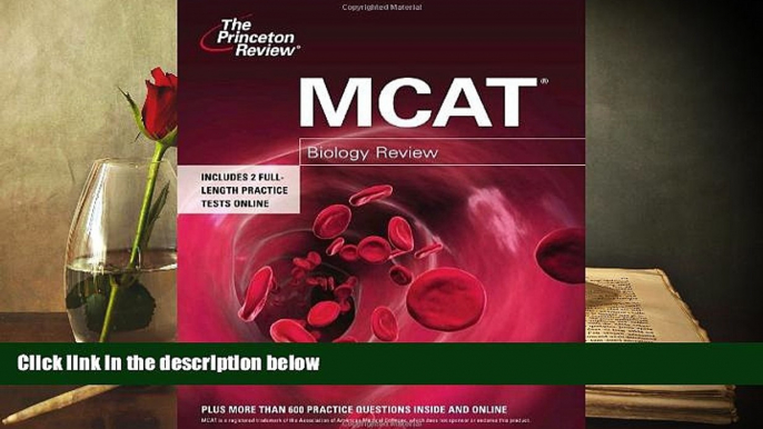 Read Book MCAT Biology Review (Graduate School Test Preparation)   For Free