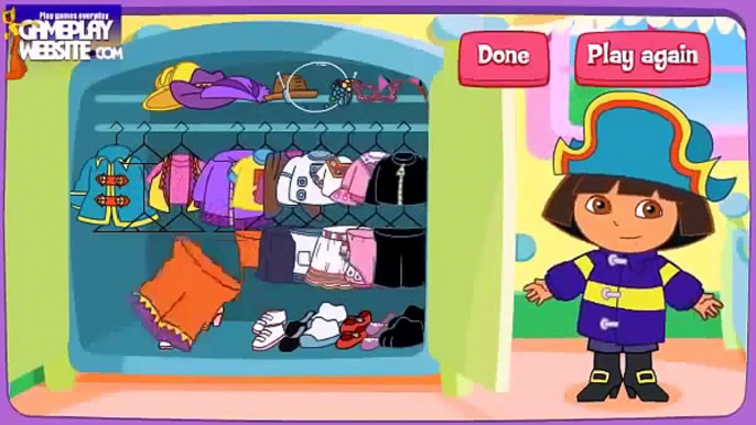 Dora the Explorer dress up funny cartoon episode game Baby and Girl cartoons and games v5Ak4SN5dOg