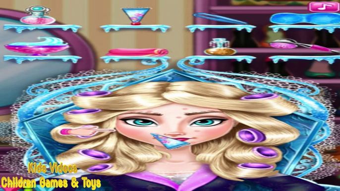 Elsa Frozen Makeover - Disney Elsa Frozen Games - Make Up Games for Girls