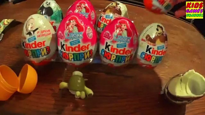 Panda Po Kinder Surprise, Kinder Surprise Kung fu Panda 3, Kinder Surprise Eggs Panda 3