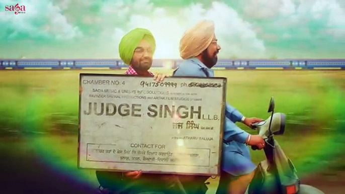 Judge Singh LLB - Motion Poster - Ravinder Grewal - BN Sharma l New Punjabi Movies 2015