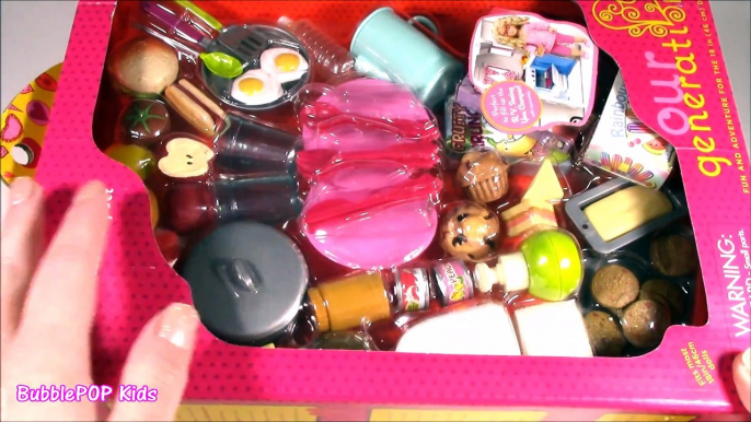 Yummy FOOD! OUR Generation RV Camper Accessories! Doll Snacks, Fruits, Sweets & More! FUN