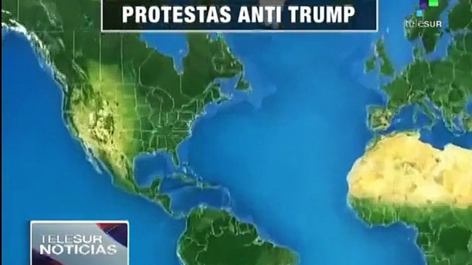 Diversas ciudades del mundo se suman a las marchas anti Trump