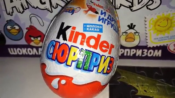 Киндер Сюрприз Спорт на русском языке.Unboxing Kinder Surprise Eggs