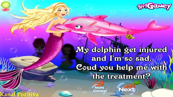 Barbie Dolphin Treatment Barbie Paris vs New York Barbie Realife Shopping cartoon game for kids