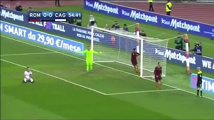 ROMA VS CAGLIARI HD 1-0 ALL GOALS & HIGHLIGHTS 22_01_2017