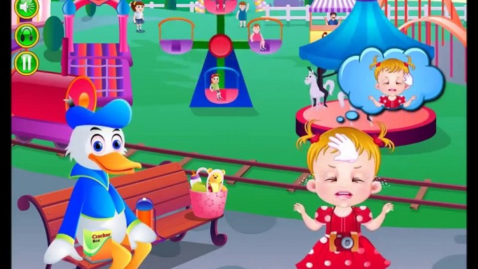 Baby Hazel In Disneyland - New Baby Hazel Game # Play disney Games # Watch Cartoons