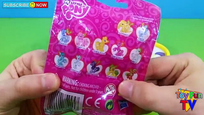 My Little Pony Learning Colors Play Doh Surprise Toys Learn Colours Blind Bag