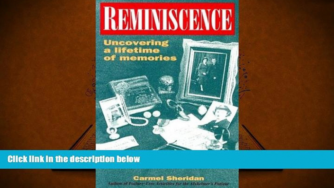 Audiobook  Reminiscence: Uncovering a Lifetime of Memories Carmel Sheridan For Kindle