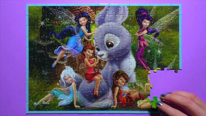 Puzzle Games Disney Fairies Ravensburger Tinkerbell, Silvermist, Rosotta, Periwinkle Kids Toys