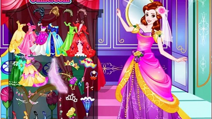 Dressup Games: Disney Belle Wedding Dress Up, Wedding Belle Princess Games for Girls