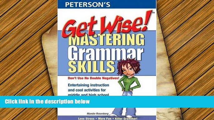 Audiobook  Get Wise!  Mastering Grammar Skills 1E Full Book