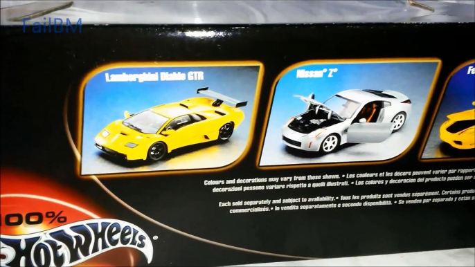 Opening Hot Wheels Cadillac Cien Concept 1/18 Diecast Collection 1 of 100 Diecast Car 1.18 Unboxing