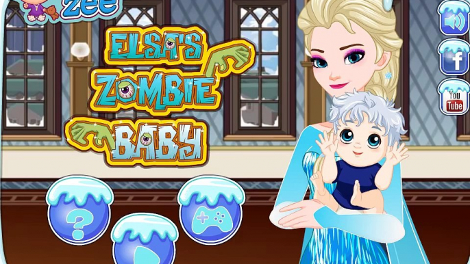 Elsas Zombie Baby: Disney princess Frozen - Best Baby Games For Girls