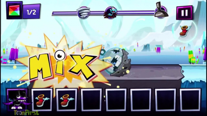 Mixels Rush: Full Gameplay All Levels All Secret Levels unlocked - Cartoon Network Games