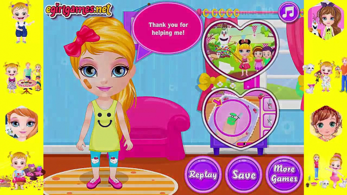 Baby Barbie Game Movie ► Baby Barbie Skateboard Injury ► Cartoons For Children In English