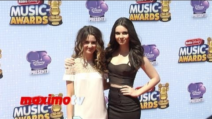 Laura Marano & Vanessa Marano Radio Disney Music Awards 2014 Red Carpet #RDMA