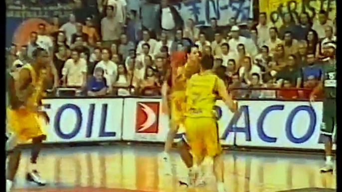 2003 Greek playoffs semifinals game 2 Peristeri-Panathinaikos part 1/2