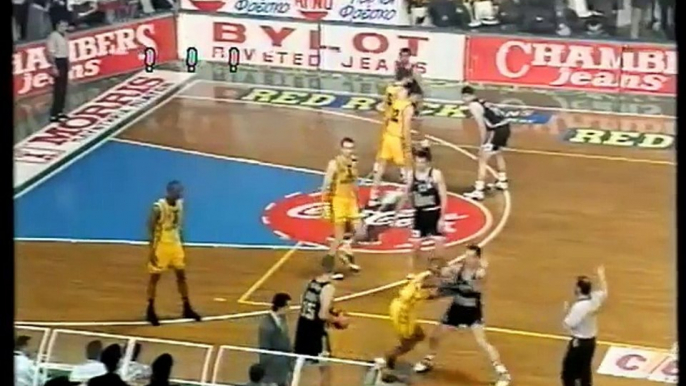 1995 greek playoffs quarter finals game 3 PAOK-Aris