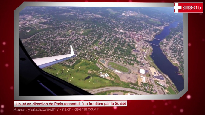 Un jet en direction de Paris reconduit à la frontière par la Suisse