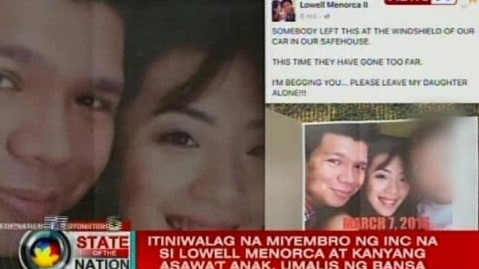 Lowell Menorca at pamilya, umalis ng bansa dahil umano sa death threat