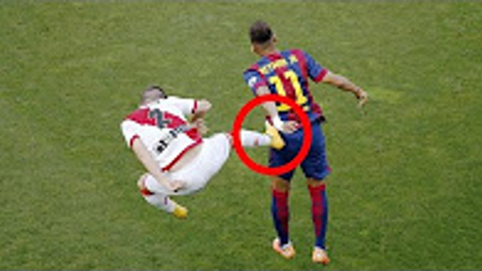 Brutal Fouls Tackle on Lionel Messi, C.Ronaldo, Neymar   HD