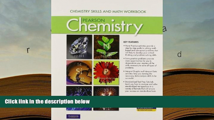 EBOOK ONLINE  CHEMISTRY 2012 STUDENT EDITION CHEMISTRY SKILLS AND MATH WORKBOOK GRADE 11 READ PDF