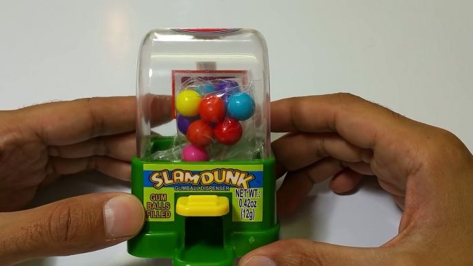 Former Professional BasketBall Player Now Shooting The Slam Dunk Bubble Gum - Lets Learn the Colors