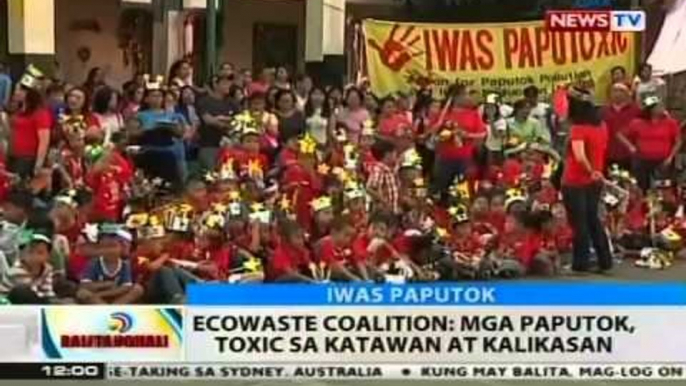 BT: 2,000 estudyante, nag-ingay gamit ang recycled materials para ipanawagan ang pag-iwas sa paputok