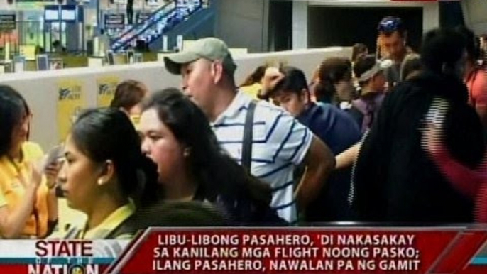 SONA: DTI, iimbestigahan ang umano'y overbooking ng Cebu Pacific Air