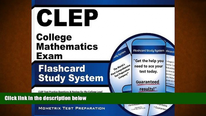 PDF  CLEP College Mathematics Exam Flashcard Study System: CLEP Test Practice Questions   Review