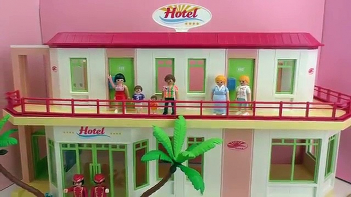 Playmobil Hotel Aufbau - Wir richten unser Ferienhotel schön ein!