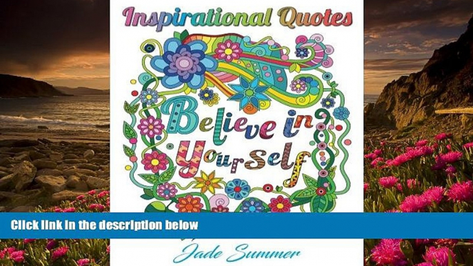 Audiobook  Inspirational Quotes: An Adult Coloring Book with Motivational Sayings, Positive