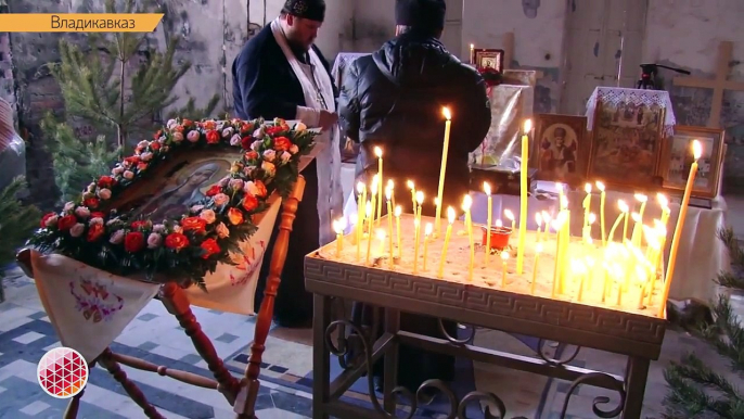 Престольный праздник в храме святой равноапостольной Нины во Владикавказе