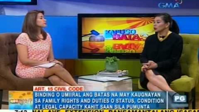 Kapuso sa Batas: The legalization of same-sex marriage in the PHL | Unang Hirit