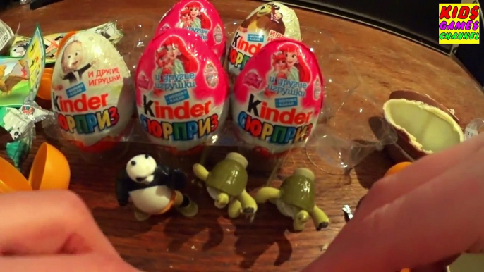 Masha and the Bear Kinder Surprise, Kinder Surprise Masha and the Bear Eggs