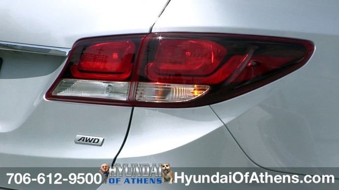 2017 Hyundai Santa Fe with V-6  Athens, GA - Headlights & Passenger Space in stock at Hyundai of Athens, GA