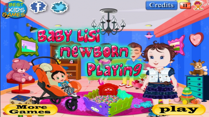 Baby Lisi Newborn Playing | Best Game for Little Girls - Baby Games To Play